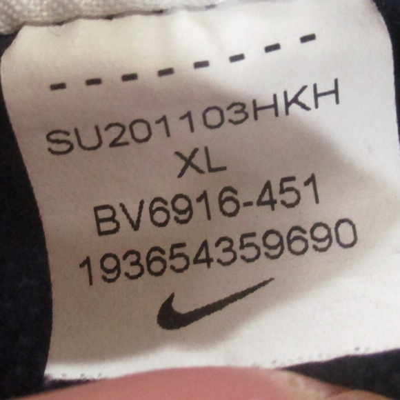 Trine University Nike Sweatshirt Mens XL Navy Dri-Fit Academy Pro 1/4 Zip Soccer - Picture 9 of 9